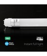 120cm VT-012 rør 12W T8 - nano plast, ikke-roterbar, Cree chip, 6500K, 6 års garanti