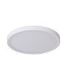36W LED loftslampe med fjernbetjening - Ø39cm, CCT 3-i-1, hvid/sort kant, inkl. lyskilde