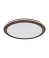 36W LED loftslampe i træ design - Ø41cm, CCT, dæmpbar med fjernbetjening, IP20 indendørs