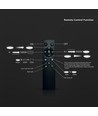 36W LED loftslampe i træ design - Ø41cm, CCT, dæmpbar med fjernbetjening, IP20 indendørs
