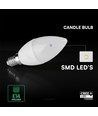 E14 6,5W LED kertepære - Cree LED Chip, 6 års garanti, C37