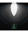 E14 6,5W LED kertepære - Cree LED Chip, 6 års garanti, C37