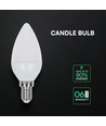 E14 3,7W LED kertepære - C37, 320lm, erstatter 30W, IP20