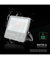 100W LED projektør - 135lm/W, Samsung LED chip, IP65, sort, udendørs
