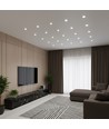GU10 6,5W LED pære - 110 grader, Samsung LED chip, 445lm, Erstat 60W