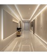 120 VT-2835 LED-lysbånd 10W/m - Cree-chip 4000K IP20 24V 8mm dobbelt PCB (10m/rulle) (pris pr. meter)