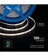120 VT-2835 LED-lysbånd 8W/m - Cree chip 3000K IP20 24V 5mm dobbelt PCB (10m/rulle)(pris/m)