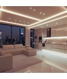 120 VT-2835 LED-lysbånd 8W/m - Cree chip 4000K IP20 24V 5mm dobbelt PCB (10m/rulle) (pris/m)