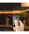 Infrarød controller - med fjernbetjening, til CCT Cree strips