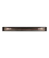1,5m sort magnetisk skinne til indbygning - Aluminium, Magnetic Track Lights