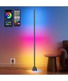 145cm RGBIC+CCT hjørnelampe - Bluetooth, app styring, fjernbetjening, 11W
