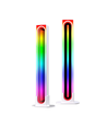 2 stk. RGBIC infinite ambient light bar hvid - 24cm, Bluetooth, 5W