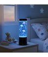 Jellyfish RGB 25cm høj lampe - Ø9 cm, perfekt til børn og barnlige sjæle