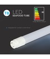 120cm / 18W T8 LED rør til fisk og skaldyr - RA95, glas, 160 grader, erstatter 36W