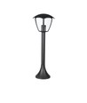 E27 havelampe, 60cm - Sort, IP44, aluminium, til haven og stier, uden lyskilde