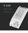 72W / 1600mA LED driver til panel - 30-42V, flicker free, 5 års garanti, IP20 indendørs
