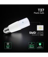 T37 VT-237 LED 7,5W E27 - plastpære, Cree chip, 4000K, 6 års garanti
