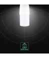 E27 7,5W T37 LED pære - Samsung LED chip, 660lm, 4000K, erstatter 50W