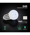 E27 3,7W LED kronepære - G45, 320lm, erstatter 25W, 180° lysspredning