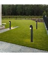GU10 havelampe med justerbart hoved - Sort, 117cm, IP44, aluminium, uden lyskilde