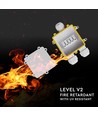 Vandtæt 3-vejs samleboks, hvid - IP68, 450V, 24A, UV-resistent, udendørs