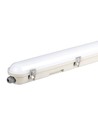 120cm 36W vandtæt komplet LED armatur med nødlys - 120lm/W, IP65, Samsung LED chip, 3 timers batteritid