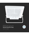 50W LED projektør med sensor, Samsung LED chip - IP65, hvid, 4000lm, 100 grader lysspredning