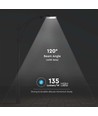 150W LED gadelampe, Samsung LED chip - 135lm/W, IP65, 6500K, 5 års garanti