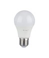 3 stk. E27 10,5W LED pære - A60, 100lm/W, 3-pak, mat glas