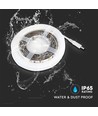 1m 2,4W LED strip med batteriboks og sensor - 6V, IP65, 4000K, PIR sensor, inkl. 3M tape