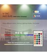 A60 VT-2229 LED 8,5W E27 - Smart pære, RF-styring, 24 knapper, RGB+3000K, dæmpbar