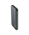 10000mAh Powerbank, 22.5W PD - Ultra-tynd, sort, fast charging, LED indikator