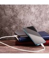 10000mAh Powerbank, 22.5W PD - Ultra-tynd, sort, fast charging, LED indikator