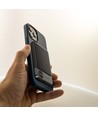 5000mAh MagSafe ultra-tynd powerbank i aluminium, 20W - Space Grey, trådløs hurtigopladning, digitalt display, USB-C ind/udgang