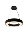 60cm 50W dæmpbar LED pendel - 122lm/W, 6100lm, sort ring, 4000K, TRIAC dæmpbar
