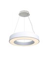 60cm 50W LED designer pendel, dæmpbar - 4000K, 6100lm, hvid, Triac dæmpbar