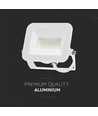 20W LED projektør, hvid - Samsung LED chip, IP65, 6500K, udendørs