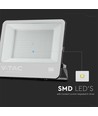 200W LED projektør, Samsung LED chip - 160lm/W, IP65, sort, 4000K, udendørs