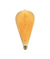 St120 Vt-2273 pære 4W - spiral, kultråds, 2700K, amber glas