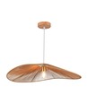 E27 Designer pendelophæng i reb - 1 meter, max 40W, IP20, Ø80cm, 2 års garanti