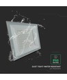 100W LED projektør, hvid - 95lm/W, IP65, 6500K, udendørs