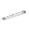 12 stk. Limea T8 LED dobbeltarmatur - Inkl. 24 stk. 24W 150cm LED rør, IP65 vandtæt