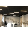 Sort Troldtekt CCT LED Skinnesæt 6x60 cm - Planforsænket, Akustilight inkl. ledninger og driver