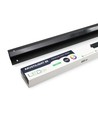 Sort Troldtekt LED Skinnesæt 3x60 cm - Planforsænket, Akustilight inkl. ledninger og driver