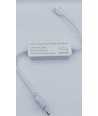 Stik til 230V LED strip (Slim COB) - Flicker free, Inkl. endeprop, 230V