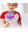 Hover Orb flyvende bold med RGB lys - Ø9,5 cm, blå, perfekt til børn og barnlige sjæle