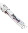 120cm 40W Dura66 LED armatur, Gennemfortrådet - 5800lm, 145lm/W, IP66, IK10