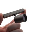 Magnetisk Mini LED skinnespot - Antracit, 1W, Passer til PicoTrack 2 skinner, RA92, 12V