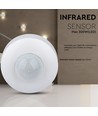 V-Tac bevægelsessensor LED venlig, hvid, PIR infrarød
