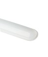 150cm 52W Limea Gigant komplet LED armatur - 8900lm, IP65, IK10, 4000K, gennemfortrådet